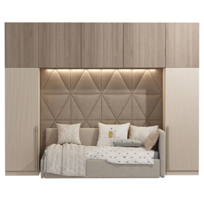 Upholstered sofa bed — Ver 4