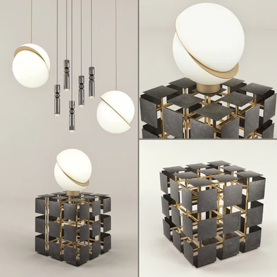 Lee Broom John Lyle furniture set — Ver 1