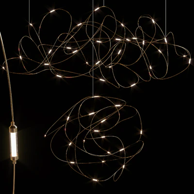 Pendant chandeliers AVALANCHE by Lampatron — Ver 4