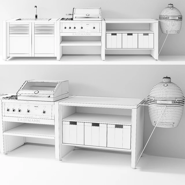 Kaufmann T-Bone Outdoor Kitchen — Скачать