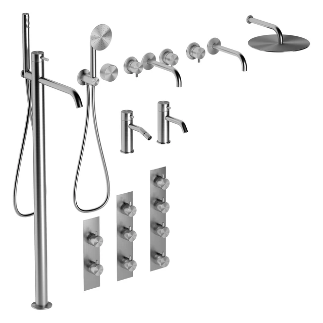 Plumbing mixers Quadro set 2 — Descargar