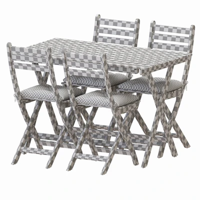 IKEA ASKHOLMEN Table And Chairs — Ver 7
