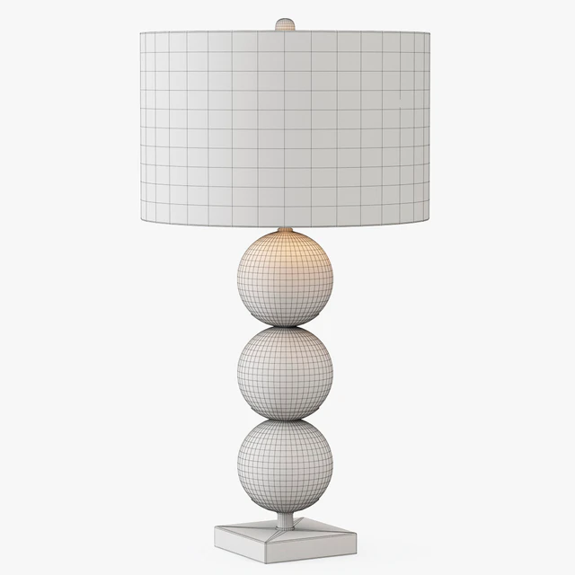 Three Orb Table Lamp — Скачать