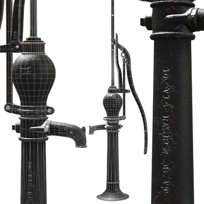 Water Hand Pump The Oshkosh — Ver 3
