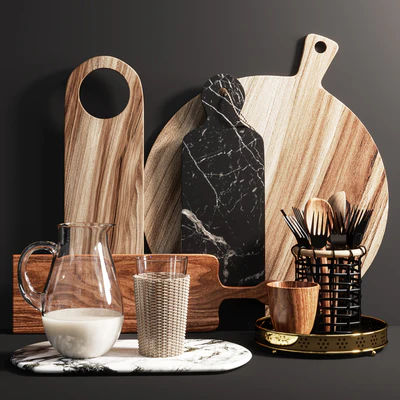 Decorative set for the kitchen — Ver 1