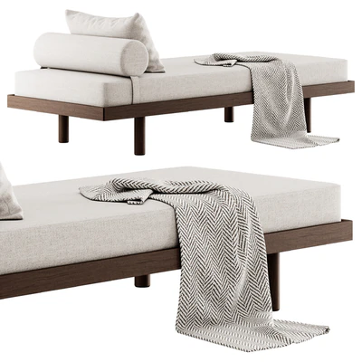Современная минималистичная кушетка by Revival Rugs — Вид 1
