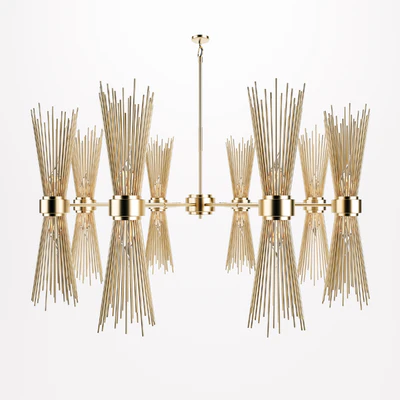 Skyla Brass Chandelier — Descargar