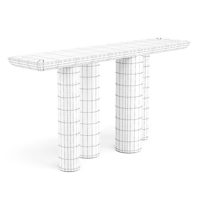Crate and Barrel: Bomen Black - Console Table — Скачать