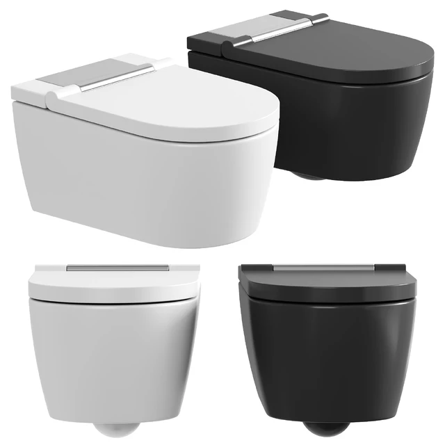 Geberit AquaClean Sela wall-mounted complete shower toilet system — Descargar