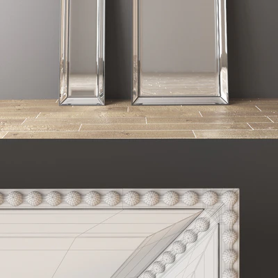 RH VENETIAN MIRRORS SET SILVER — Ver 2