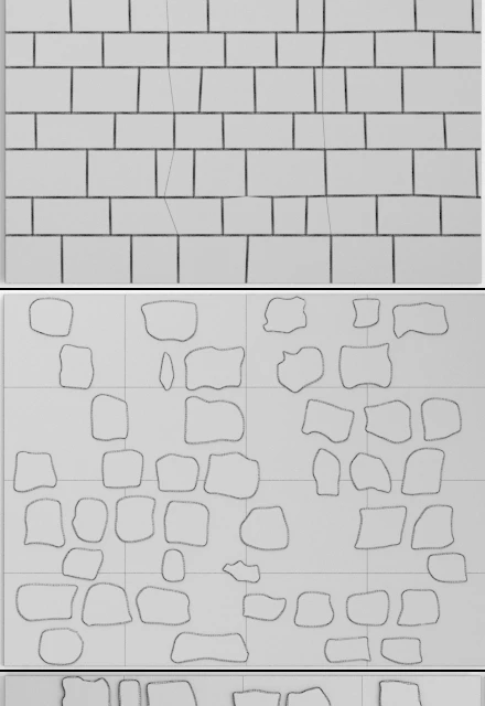 Stone collection, wild stone, slate, old stone, stone wall, decorative stone — Descargar