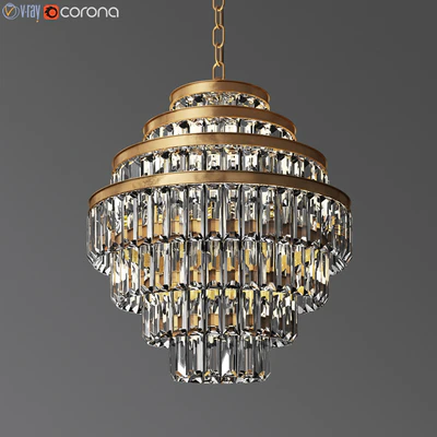 Alaine Crystal Medium Pendant RH — Вид 1