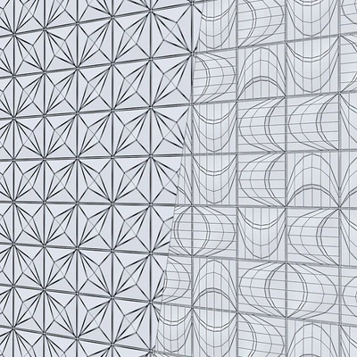 Tubadzin Color tile (2 models, 3 colors). — Ver 3