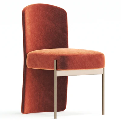 Jack Metal Dining Set Chair — Ver 1