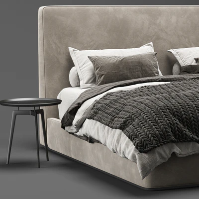 Minotti Powell Bed 121 — Ver 3