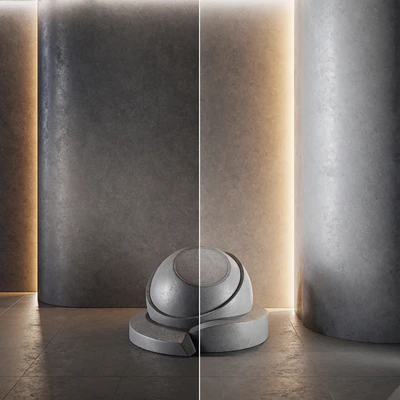 Decorative plaster | Concrete set (seamless) | 18 — Вид 4