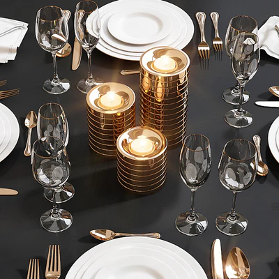 Сервировка стола / Table setting 17 — Вид 2