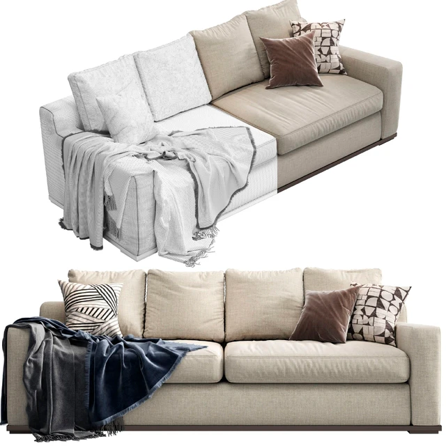 Sofa B&B Italia Maxalto Imprimatur — Descargar