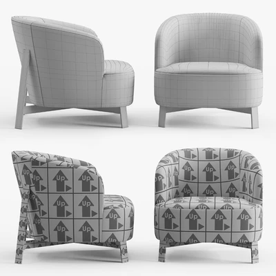 Porada Copine steel Armchair — Вид 2