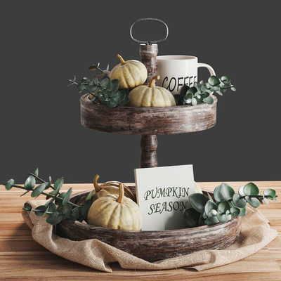 Pumpkins decor set — Ver 1