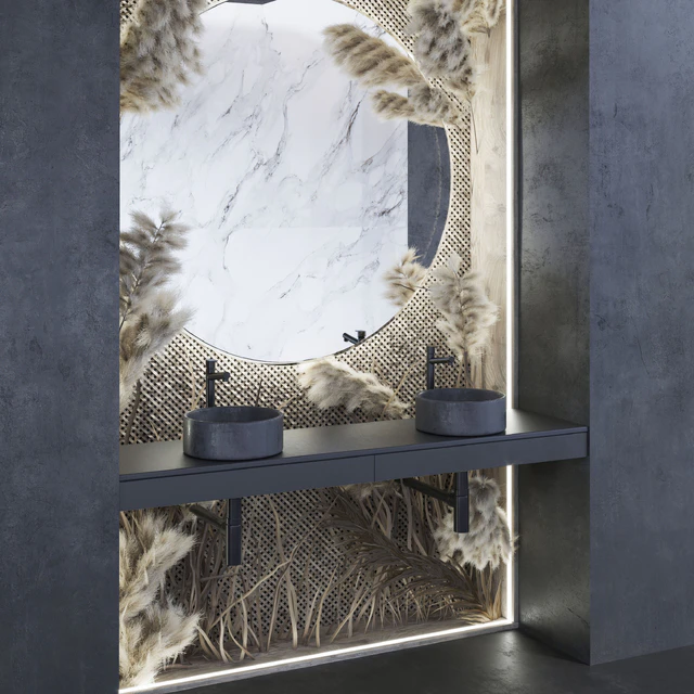 WASHBASING decoration with dried flowers — Descargar