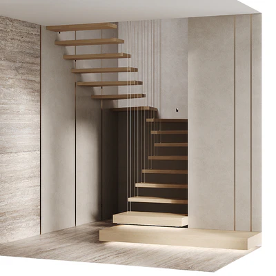 U-shaped staircase — Ver 1