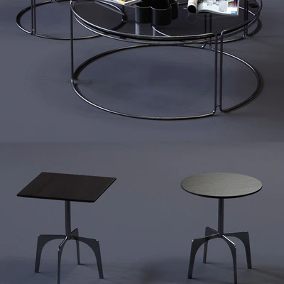 Ditre Italia Coffee Tables Set 03 — View 2