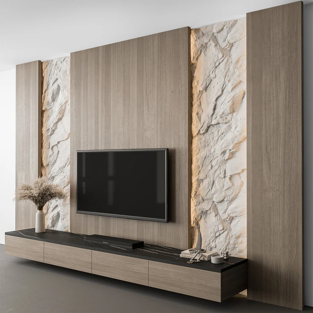 TV Wall Cliff and Wood - Set 98 — Descargar