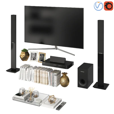 Living Room White Gold — Ver 1