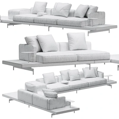 Sofa B & B italia Dock model 1 — Ver 2