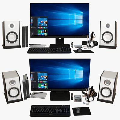 Computer set 03 — Вид 1