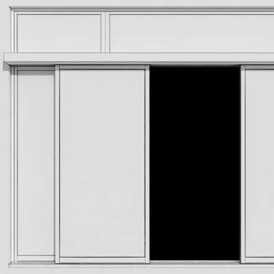 Sliding Metal Automatic Doors — Ver 3
