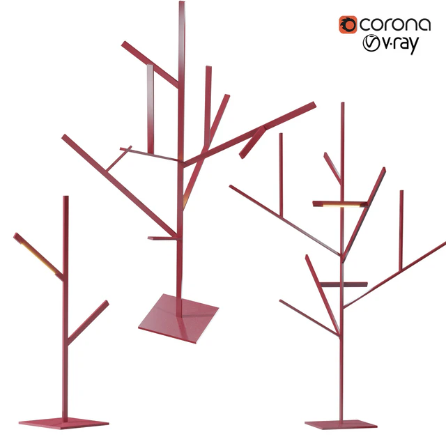 Blau Tree lamp set — Скачать