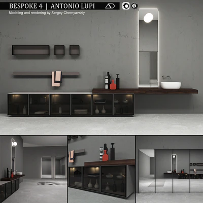 Bathroom furniture set Bespoke 4 — Вид 1