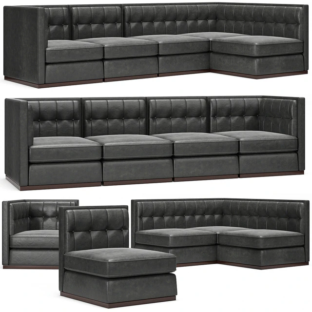 Modular Club Sofa — Скачать