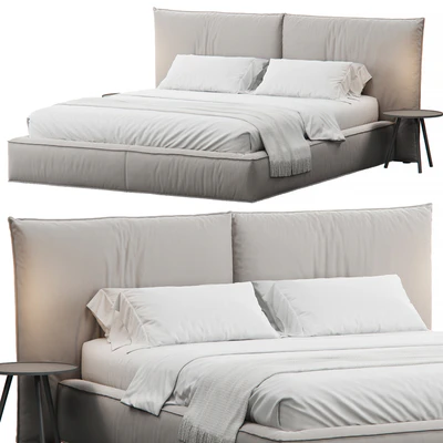 IMBOTTITO Upholstered Bed By Devina Nais — Ver 1