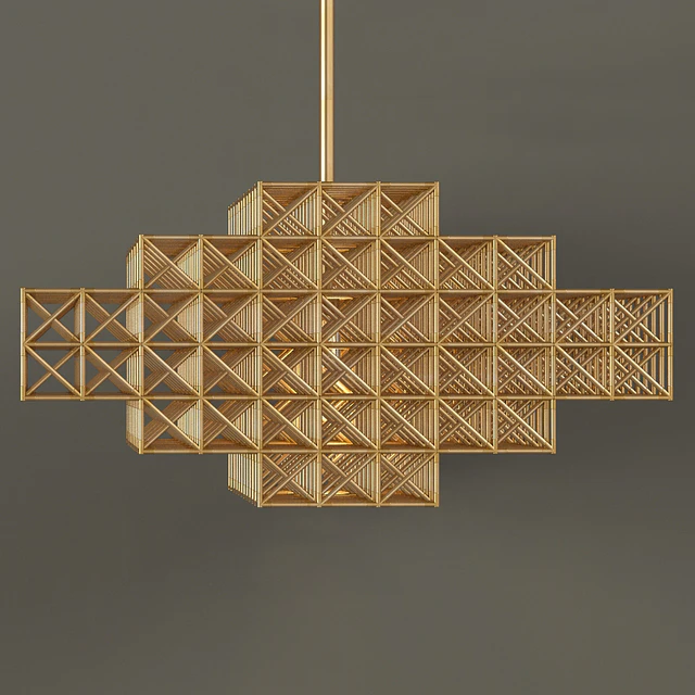 Люстра Roll&Hill Gridlock pendant & sconce — Скачать