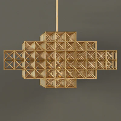 Люстра Roll&Hill Gridlock pendant & sconce — Вид 2