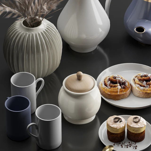 Cake Decor with dry plant — Descargar