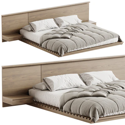 Japandi Style Bed 02 — Ver 3