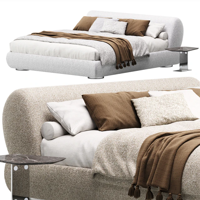 Supermoon Bed by Minotti — Descargar