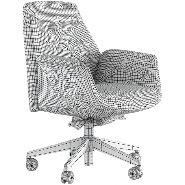 Office chair Poltrona Frau Downtown — Скачать