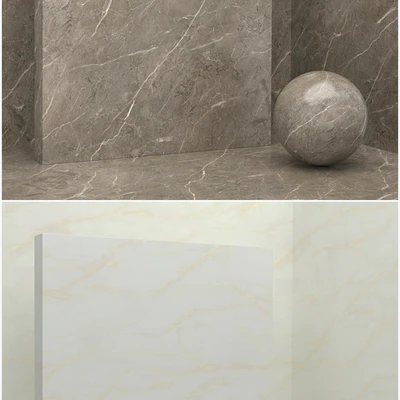 4 materials (seamless) - stone, plaster - set 13 — Ver 2