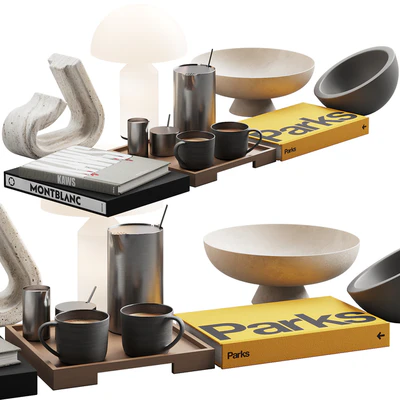 119 decorative set 032 american style neutral decor P01 — Ver 2