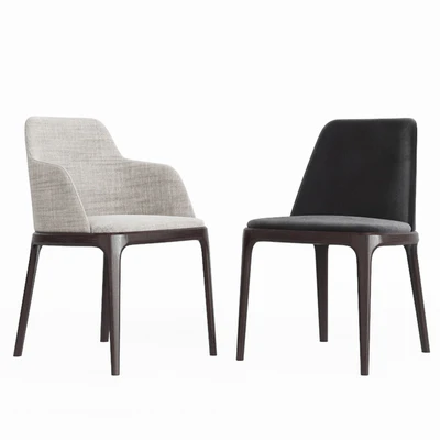 Poliform Grace Dinning Chair Set — Ver 2