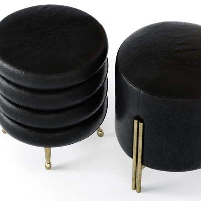 Kelly Wearstler Melange and Laurel Stools — Вид 2