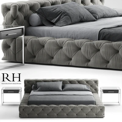 Кровать rh soho bed — Вид 1