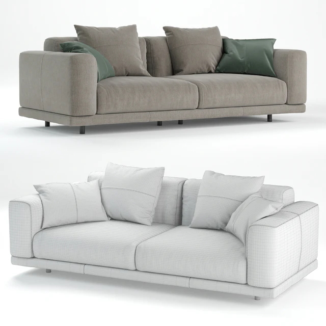 Nevyll sofa by Ditre italia 230x106 cm — Скачать