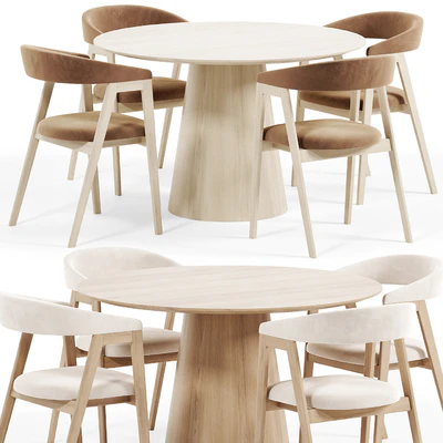 Trevor Chair, Laurie Kitchen table — Вид 2