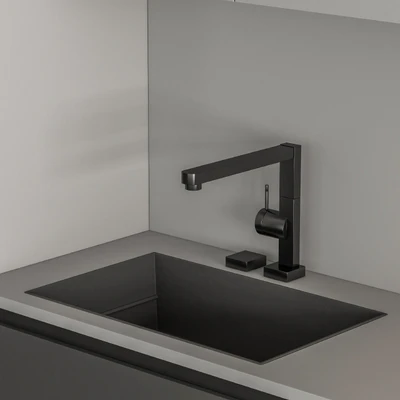 Kitchen Modern - White and Gray Cabinets 74 — Ver 2